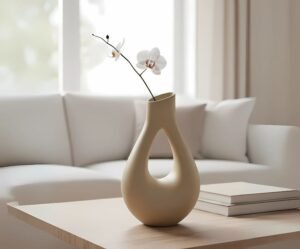 Florero de Diseño "Gota Abierta"